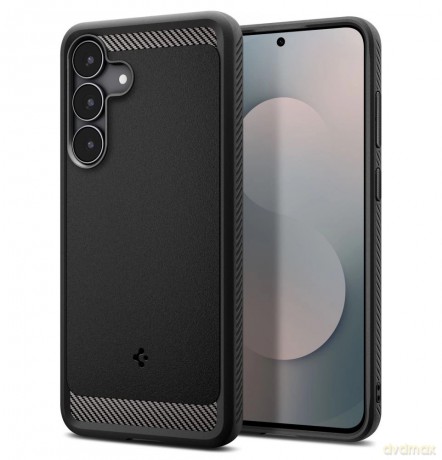 Etui Spigen Rugged Armor na Samsung Galaxy S25 FE - czarny mat