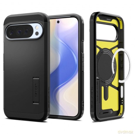Etui Spigen Tough Armor Mag MagSafe na Google Pixel 10 Pro XL - czarne