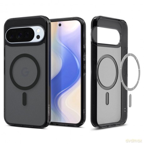 Etui Spigen Ultra Hybrid Mag MagSafe na Google Pixel 10 Pro XL - przezroczysto-czarne