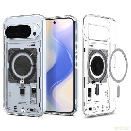 Etui Spigen Ultra Hybrid Mag MagSafe na Google Pixel 10 Pro XL - przezroczysty