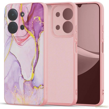 Etui Tech-Protect Icon na Xiaomi Redmi 15C 171 mm - różowe