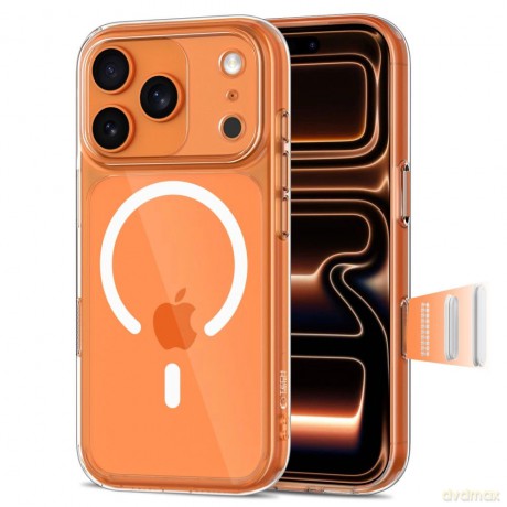 Etui Tech-Protect Magpeak Magsafe CC na iPhone 17 Pro - przezroczyste