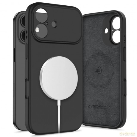 Etui Tech-Protect Silicone MagSafe na iPhone 17 - czarne
