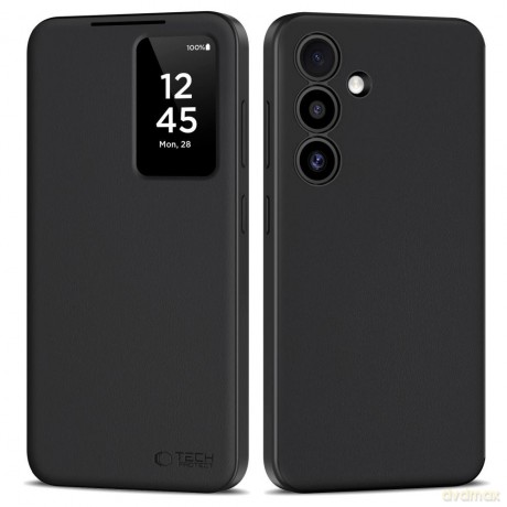Etui Tech-Protect Smart Wallet na Samsung Galaxy S25 FE - czarny mat
