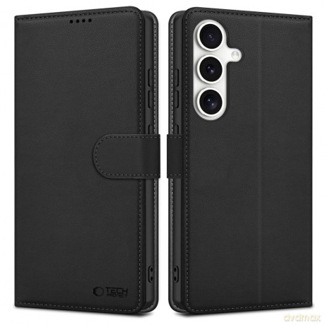 Etui Tech-Protect Wallet na Samsung Galaxy S25 FE - czarne