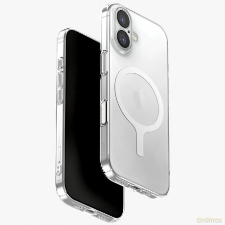 Etui UNIQ Airsuit na iPhone 17 Magclick Charging - przezroczyste