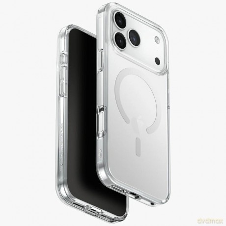 Etui UNIQ Clario Magclick Charging na iPhone 17 Pro Max - przezroczyste