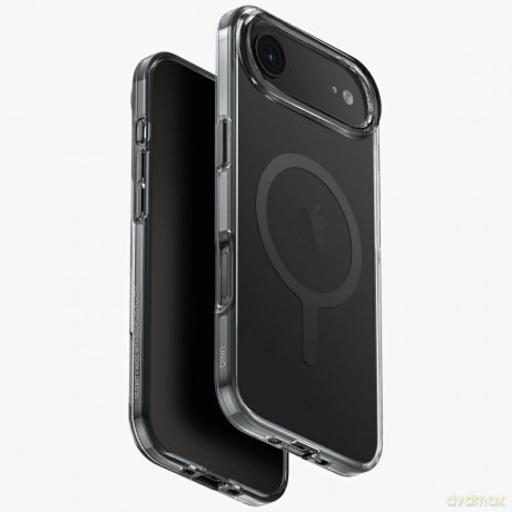Etui UNIQ Clario Magclick Charging na iPhone Air - czarne