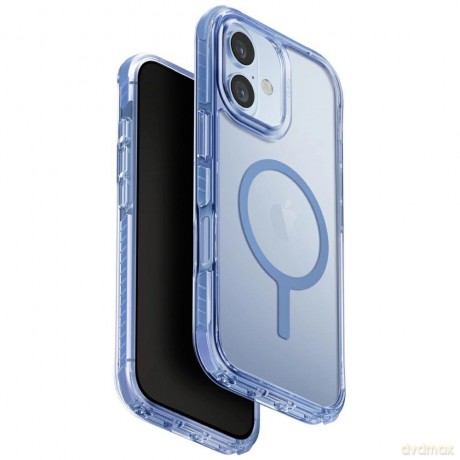 Etui UNIQ Combat na iPhone 17 Magclick Charging - niebieskie