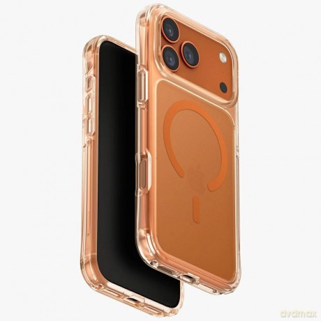 Etui UNIQ LifePro Xtreme Magclick Charging do iPhone 17 Pro Max - pomarańczowe