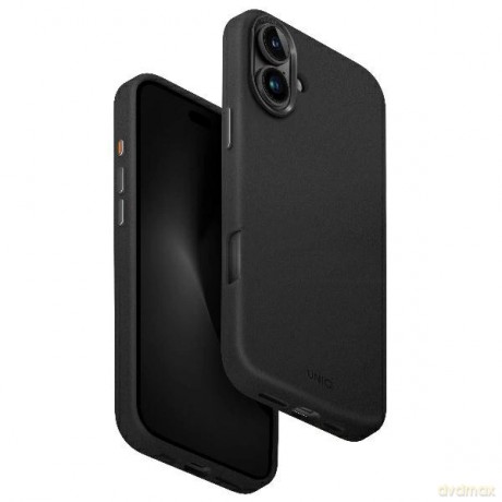 Etui UNIQ Lyden Magclick Charging na iPhone 16 Plus - czarne