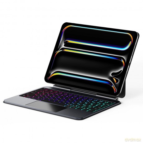 Etui z klawiaturą Dux Ducis (MK series) na iPad Pro 11" (2024) - czarne