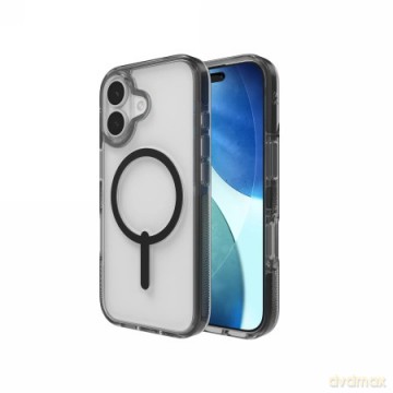 Etui ZAGG Santa Cruz Snap MagSafe na iPhone 17 - przezroczysto-czarne