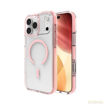 Etui ZAGG Santa Cruz Snap MagSafe na iPhone 17 Pro Max - różowe