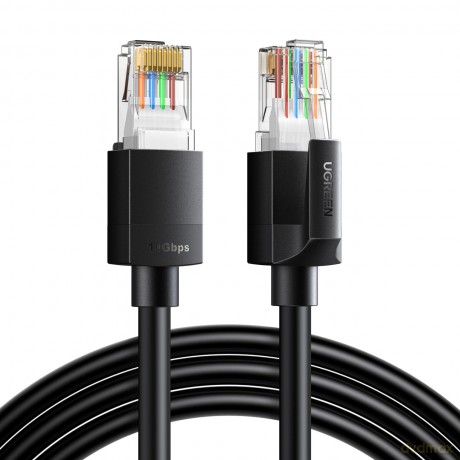 Kabel Ethernet Ugreen Cat6 F/UTP 8m - czarny