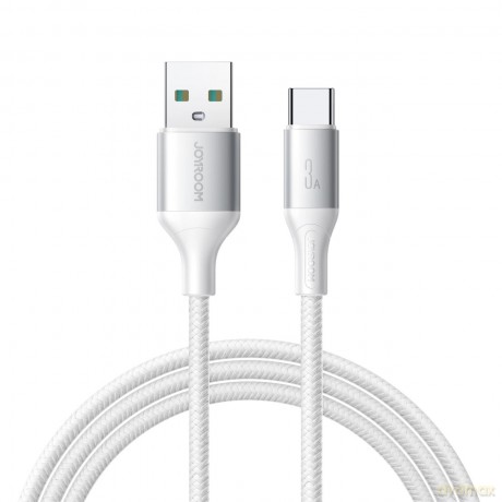 Kabel Joyroom S-A28 Flash Series 3A USB-A - USB-C 1m - biały