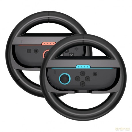 Kierownica wyścigowa do kontrolera Joy-Con Nintendo Switch 2 (opakowanie 2 szt.) - czarna