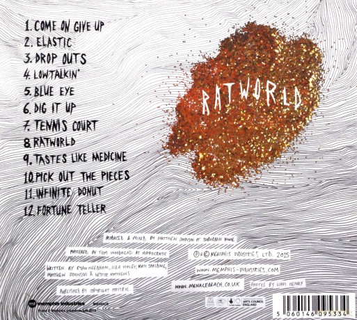 Menace Beach: Ratworld [CD]