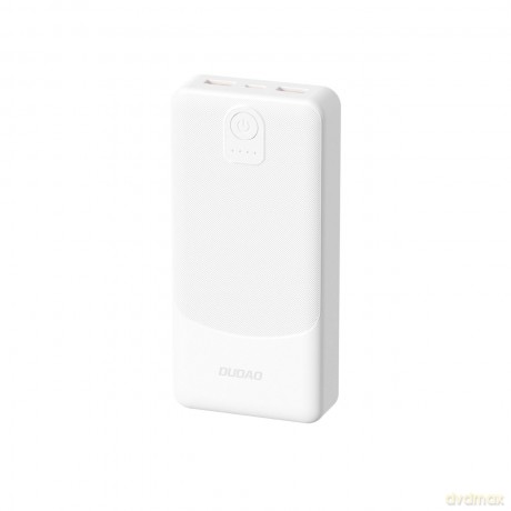 Powerbank Dudao K10 10000mAh 2.4A 2 x USB-A - biały