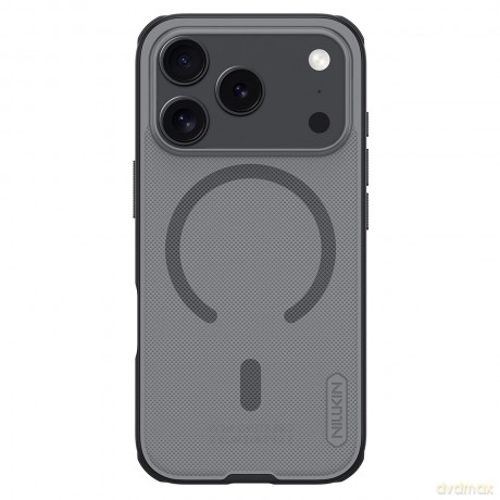 Super Frosted Shield Pro Magnetic Case IP17 Pro Transparent black