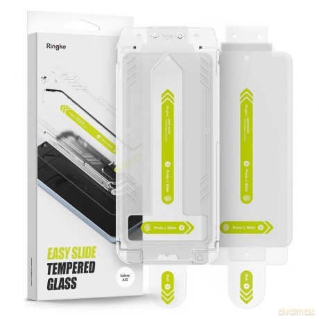 Szkło hartowane Ringke Easy Slide 2-pack na Samsung Galaxy A35 5G - przezroczyste