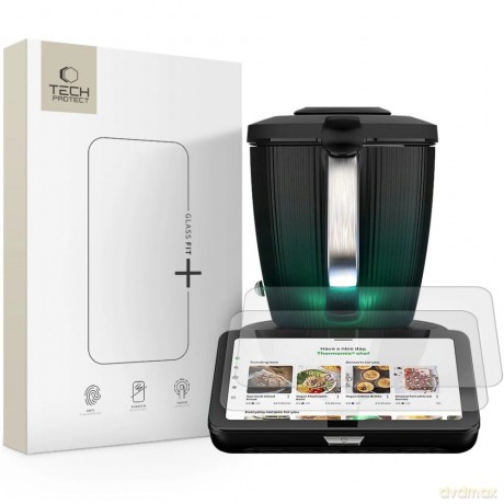 Szkło hartowane Tech-Protect Glass Fit+ 2-pack na Thermomix TM7