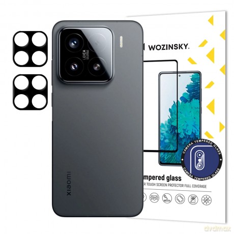 Szkło na aparat Wozinsky Full Camera Glass na Xiaomi Redmi Note 14 Pro+ 5G, 2-pak