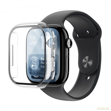 Szkło ochronne AMAZINGTHING Radix z etui na Apple Watch Series 11 46 mm - przezroczyste