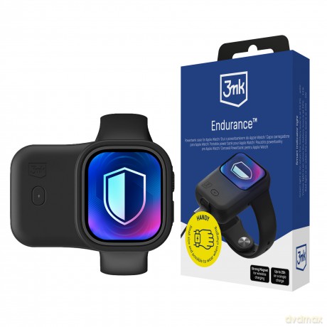 3mk Endurance Powerbank Case for Apple Watch 49 mm 2,5W 1200mAh USB-C Black
