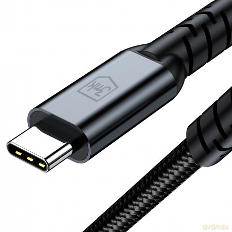 3mk Hyper Cable N-SERIES Thunderbolt 4 1m 48V/5A 40Gb/s 240W 8K60Hz Black