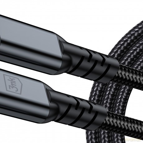 3mk Hyper Cable N-SERIES Thunderbolt 4 1m 48V/5A 40Gb/s 240W 8K60Hz Black