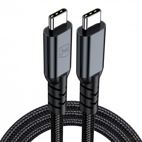 3mk Hyper Cable N-SERIES Thunderbolt 4 1m 48V/5A 40Gb/s 240W 8K60Hz Black