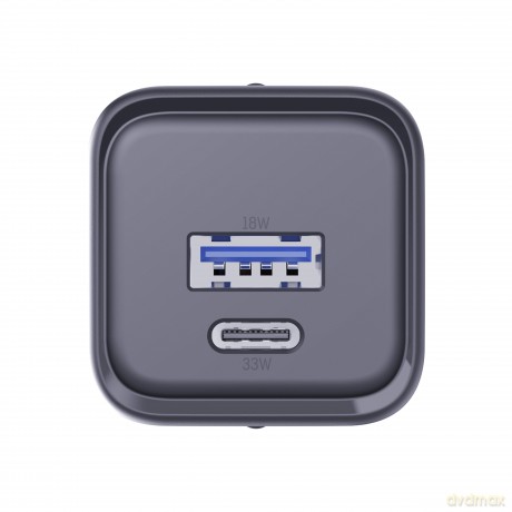 3mk Hyper Charger PD 33W GaN QC4+ PPS AFC FCP SCP 1A1C Black