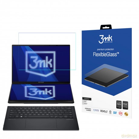 Asus ZenBook DUO UX8406CA-PZ068X (dolny LCD) - up to 15" 3mk FlexibleGlass