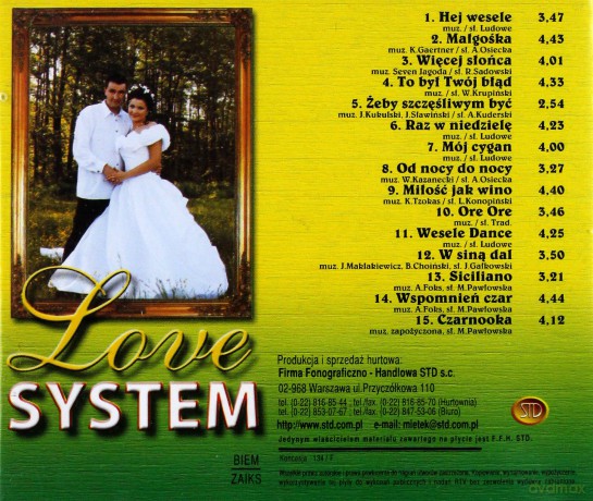 Love System: Hej Wesele [CD]