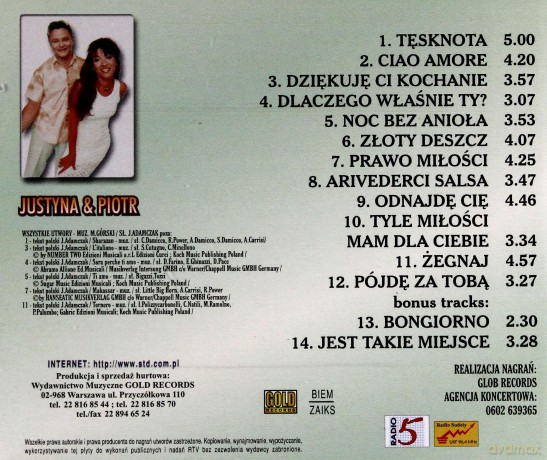 Justyna I Piotr: Ciao Italia Vol.2 [CD]