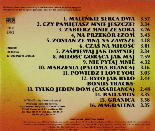 Justyna I Piotr: Maleńkie Serca Dwa [CD]