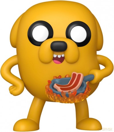 Adventure Time POP! Animation Vinyl Figure Jake with Bacon Pancakes 9 cm