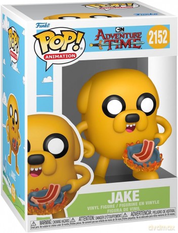 Adventure Time POP! Animation Vinyl Figure Jake with Bacon Pancakes 9 cm