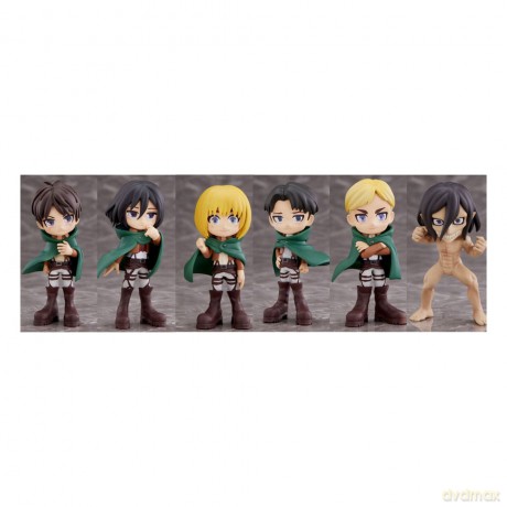 Attack On Titan Anime Series Mini Figures 9 cm Display (6)