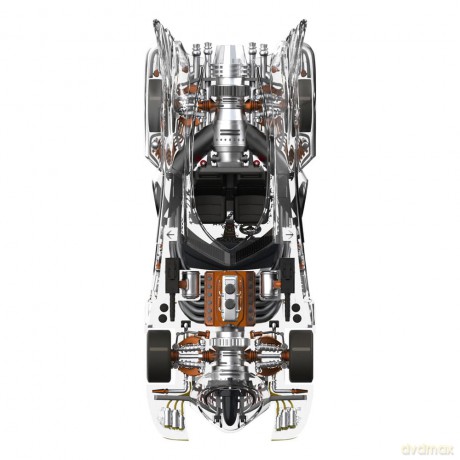 Batman 1989 Super Cyborg Vehicle Batmobile 1989 (Clear) 35 cm