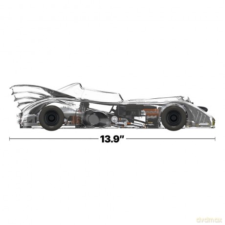 Batman 1989 Super Cyborg Vehicle Batmobile 1989 (Clear) 35 cm