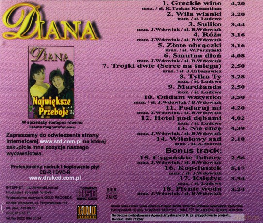 Diana: Największe Przeboje [CD]