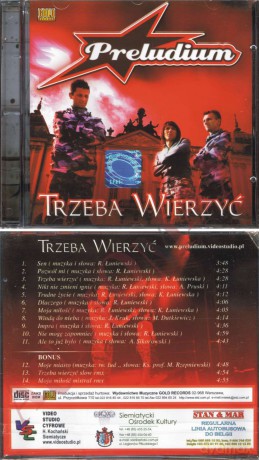 Preludium: Trzeba Wierzyć [CD]