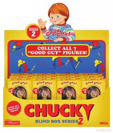 Chucky (TV Series) Action Figures Blind Box 1/7 Good Guy Series 1 Assortment (12)