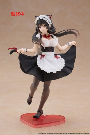 Date A Live V Coreful PVC Statue Kurumi Tokisaki Cat Ear Maid Ver. 18 cm