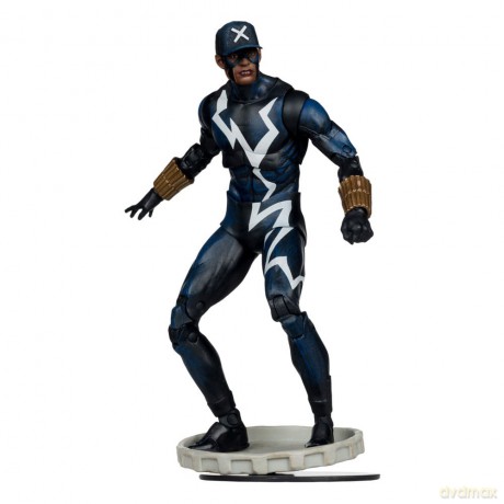 DC Multiverse Action Figure Static Shock (Trial by Fire) (Gold Label) 18 cm