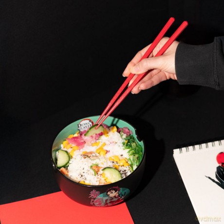 Demon Slayer Miska do Ramen z pałeczkami
