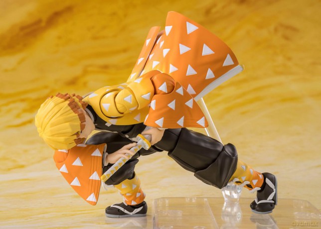 Demon Slayer: Kimetsu no Yaiba S.H.Figuarts Action Figure Zenitsu Agatsuma 14 cm