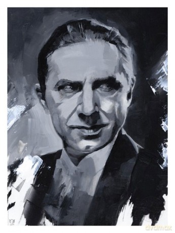 Dracula Art Print Dracula by Chris Valentine 41 x 31 cm - unframed